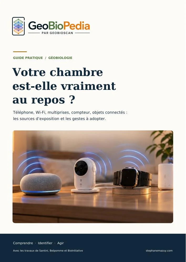 Couverture du guide GeoBioPedia Votre chambre est-elle vraiment au repos ?